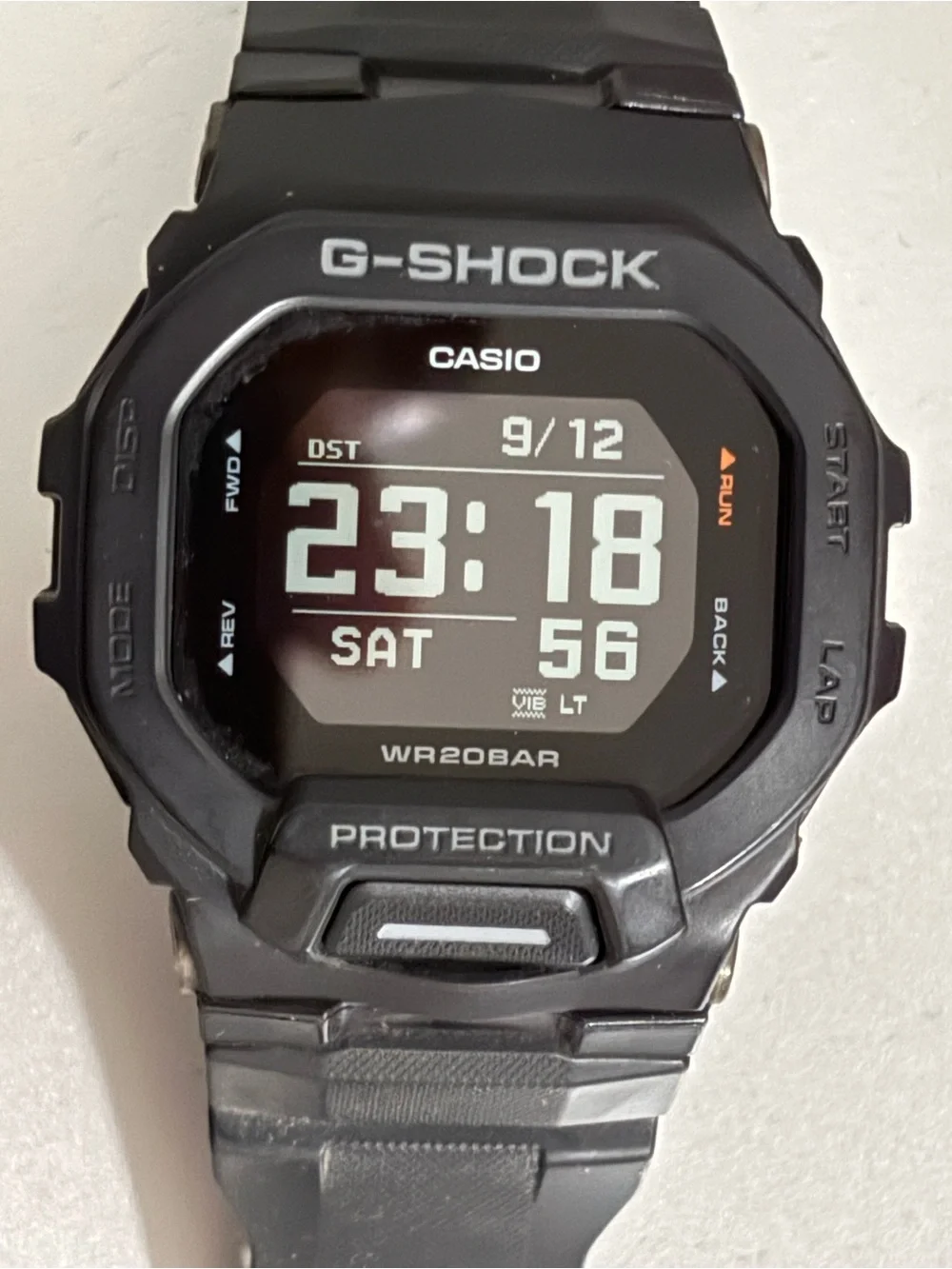 CASIO G-SHOCK Quartz Black Watch 3506/GBD-200/GB9199
